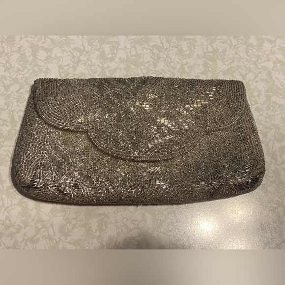 Vintage Beaded Clutch Purse #7542 - Picture 12 of 12